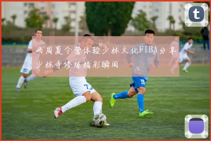 两周夏令营体验少林文化FIBA分享少林寺修炼精彩瞬间